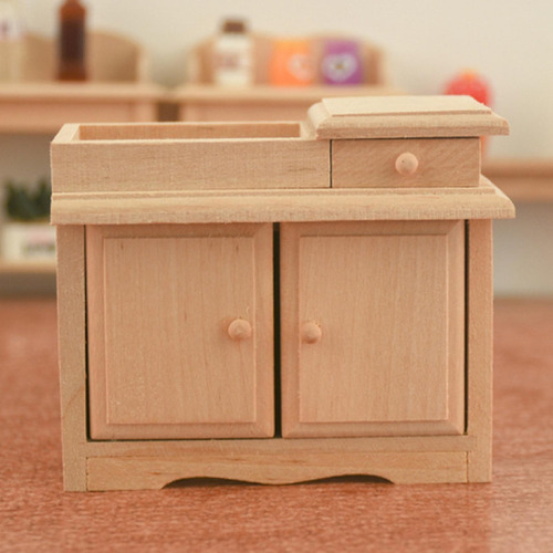Casa De Muñecas Miniatura Micro Tipo Lavabo Accesorios De