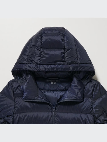 Camperas Uniqlo Ultra Light Down Mujer Con Capucha