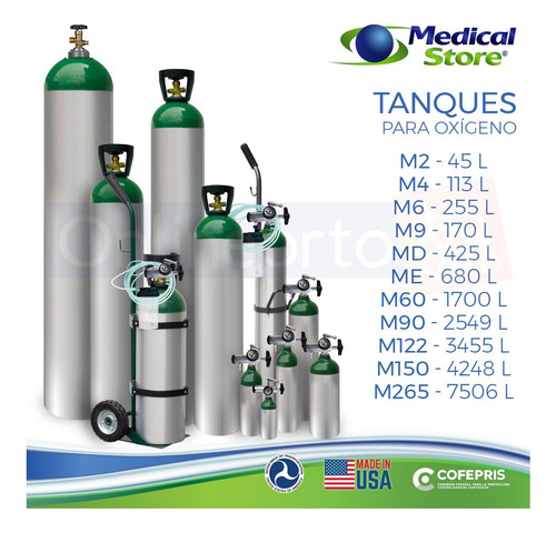 Tanque De Oxigeno Con Capacidad De 1700lt Sin Oxigeno