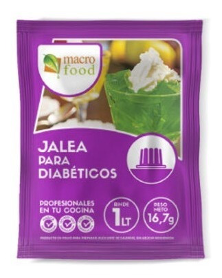 Pack 50 Jalea Para Diabeticos Macro Food