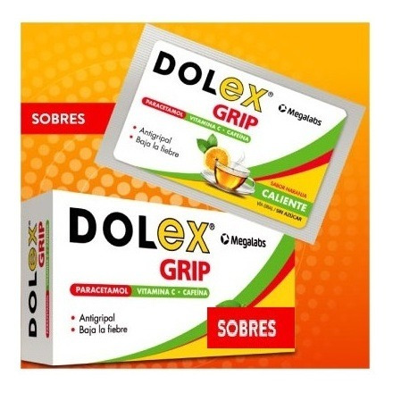 Dolex Grip 500 Mg. 5 Sobres