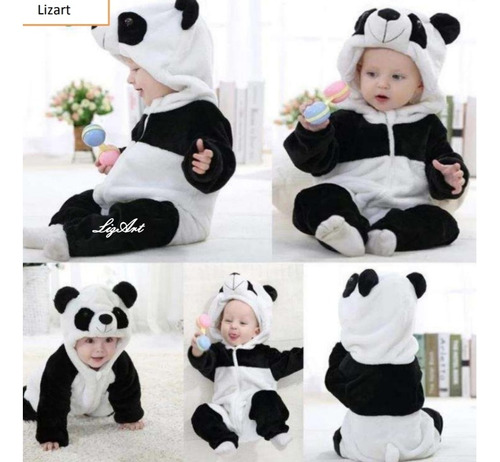 Disfraz De Bebé,panda,oso,6 Meses,halloween,fotografia,unise