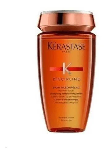 Shampoo Kérastase Discipline Bain Oléo-Relax Hidratación Anti Frizz 250 Ml