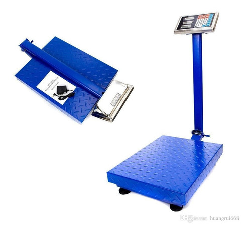 Balanza Electronica 300 Kg/50g 45x60 Cm Plataforma Hierro