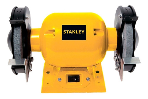 Esmeriladora de banco Stanley STGB3715-AR de 60 Hz color amarillo 373 W 220 V + accesorio