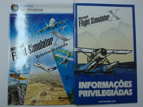 Flight Simulator X 2006 Deluxe Edition. Games For Windows. (Usado)