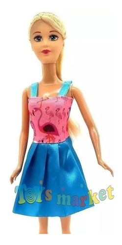 Imagen 3 de 6 de Kiara Maestra Muñeca Articulada Escuela Pizarron Niñas Nenas