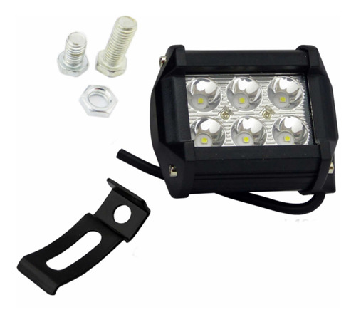 Pack 2 Par Focos Neblineros De 4 Pulgadas 18w 6led Cree Spot