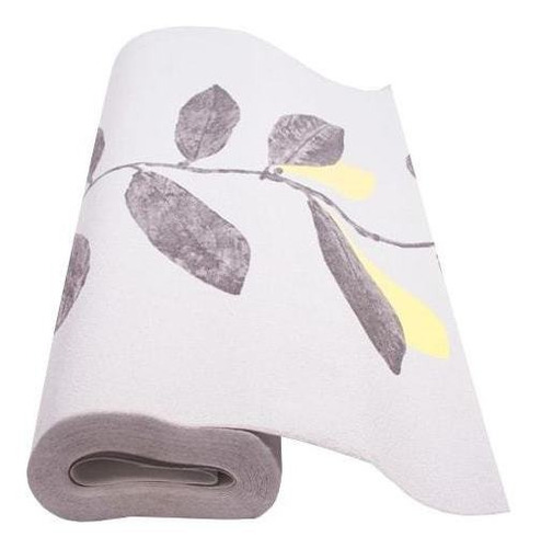 Papel Tapiz Decorativo - Gris - 10 Metros