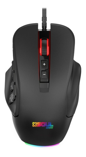 Mouse gamer de juego Soul  XM1100 negro