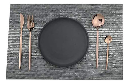 Gugrida Juego De Cubiertos De 24 Piezas, Utensilios Reutiliz