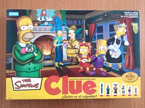 Clue  El Gran Juego De Detectives: The Simpsons