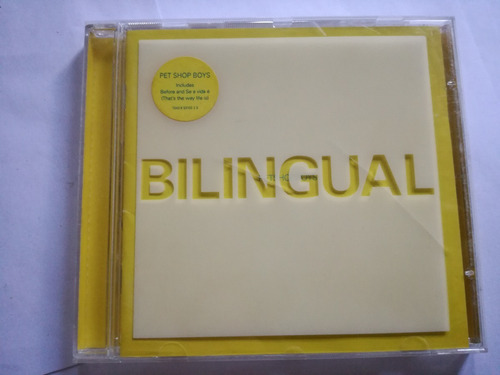 Pet Shop Boys - Bilingual (cd) Import