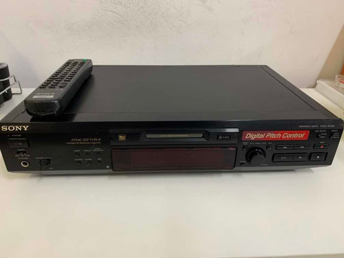 Md Minidisc Sony Mds-je530 Com Controle