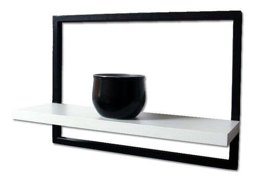 Imagem 5 de 5 de Kit 2 Prateleira Quadro Retangular Horizontal Vertical 40x28