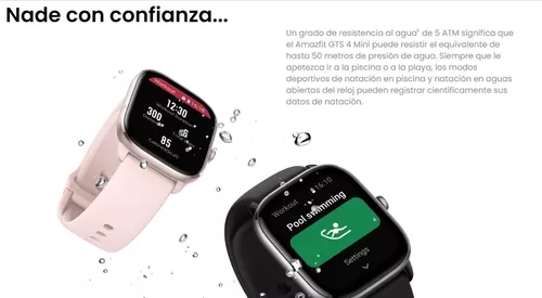Amazfit GTS 4 Mini Flamingo Pink / Smartwatch 1.65