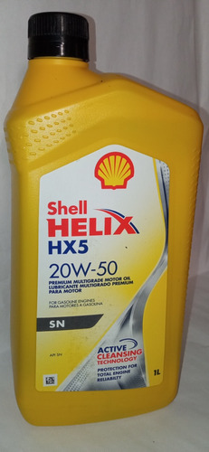 Aceite Mineral  20w50 Shell Helix 