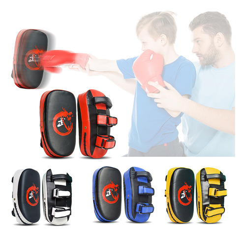 Cojín De Boxeo Kick Boxing Muay Thai Punching Pad Curved Str