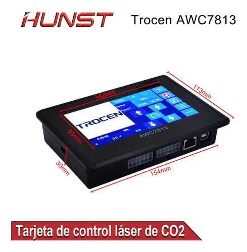 Tarjeta Controladora Láser De Co2 Trocen Awc7813