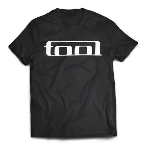 T-shirt TOOL - Logo Classique Noir - Taille Small - 100% Coton - Neuf Avec étiquettes