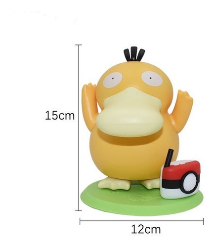 Brinquedo Psyduck Dançarino Meme Pokemon Figure Action Dance
