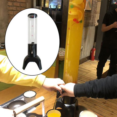 Dispensador De Licor De 1,5 L Para Mantener La Bebida Negro