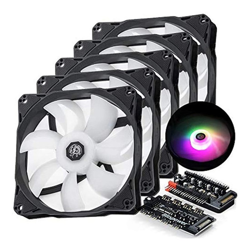 Ventilador De Caja Bitspower Notos De 120 Mm, Ventilador De 