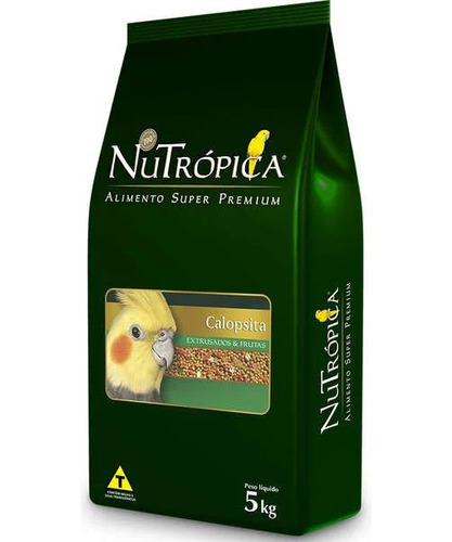 Ração Nutropica C/frutas Para Calopsita 5kg