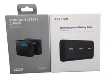 Comprar Cargador Triple Telesin +2 Baterías Enduro Gopro 13
