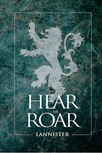 Game Of Thrones - Hear Me Roar (notebook) (libro Original)
