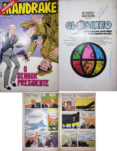 13 Gibi Revista Batman Superman Superboy Mandrake Zorro 1960 (Usado)