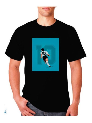 Polera Hombre Algodon Maradona5