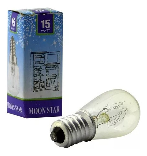  Ampolleta Refrigerador E14 15w / Lámparas De Sal