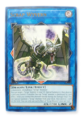 Yugi-oh! Scrap Wyvern Mged-en061 Rare