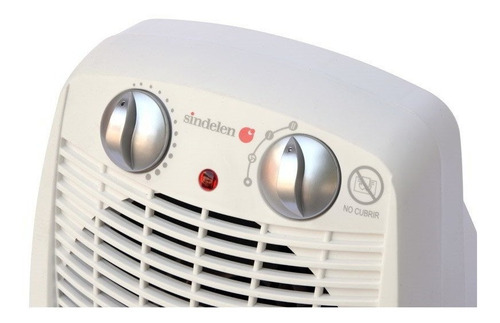 Turbo Calefactor Horizontal Sindelen Tc-2070v Color Blanco