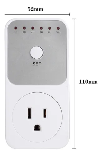 Enchufe Energy Socket Timer Pin Con Enchufe Y Set De Ahorro