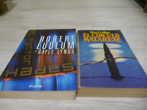 Lote X 2 Robert Ludlum. También Por Unidad