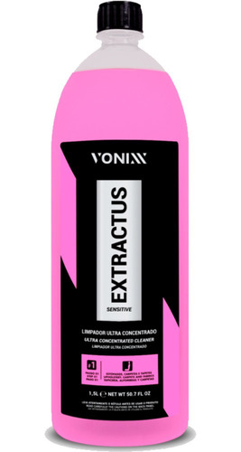 Extractus Sensitive Limpador Ultra Concentrado 1,5l Vonixx