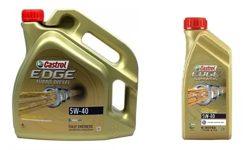 Aceite Castrol Edge Turbo Diesel 5w-40 Sintetico X 5 Litros