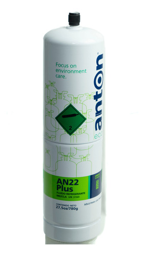 Gas Refrigerante Anton R22 (an22) 780gr