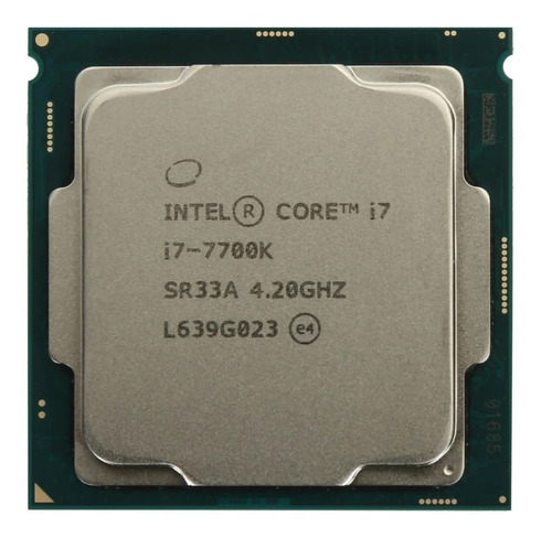 Procesador Intel 7ma I7-7700k 4.20ghz Lga 1151 Socket H4 Cpu
