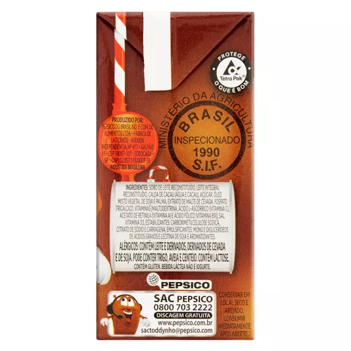 Bebida Láctea Toddynho Chocolate 200ml – Planeta Bebidas