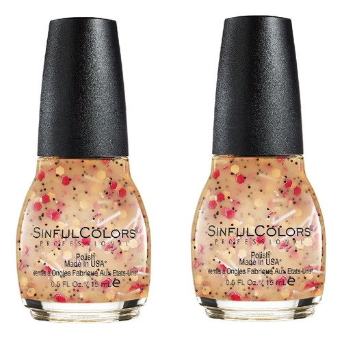 Esmalte Para Uñas Sinful Sweet & Salty Pizza Party 2pz