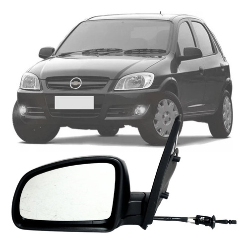 Retrovisor Esquerdo Celta Prisma 2008 2010 2012 Com Controle