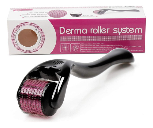 Dermaroller - Derma Roller Facial 540 Agujas 0,5mm