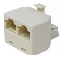 Ficha Derivacion 2 Salidas Rj45 X 5 Unidades