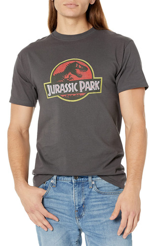 Jurassic Park Camiseta Clasica Con Logotipo De Pelicula Para