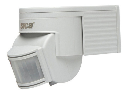 Detector De Movimiento P/ Pared Blanco 180º 1200w Sica