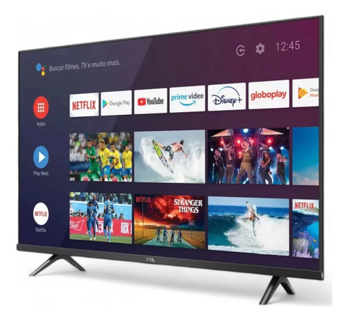 Smart Tv Android 40'' Tcl Led Full Hd Hdr10 127v/220v Bivolt