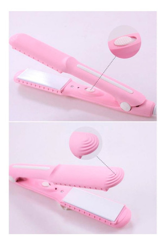 Mini Plancha Alisador Portátil De Cabello Para Viajes